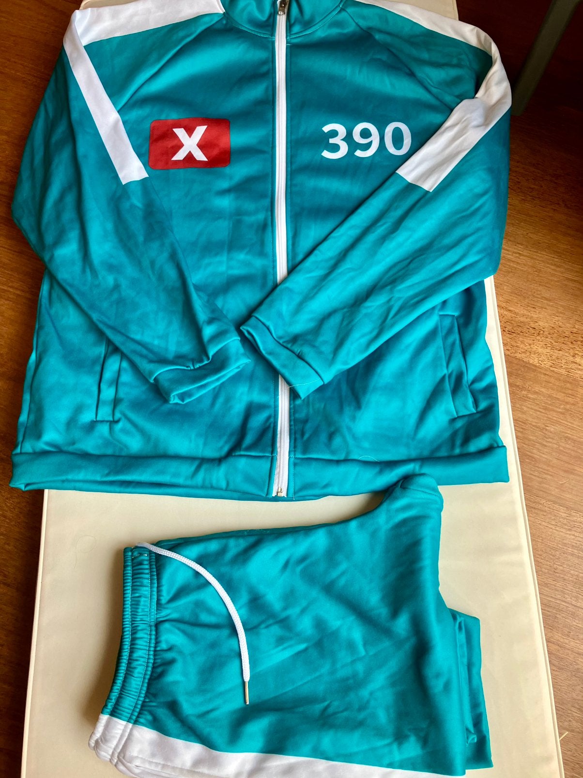 Verkleed Squid Game 3XL, Enlèvement ou Envoi, Comme neuf