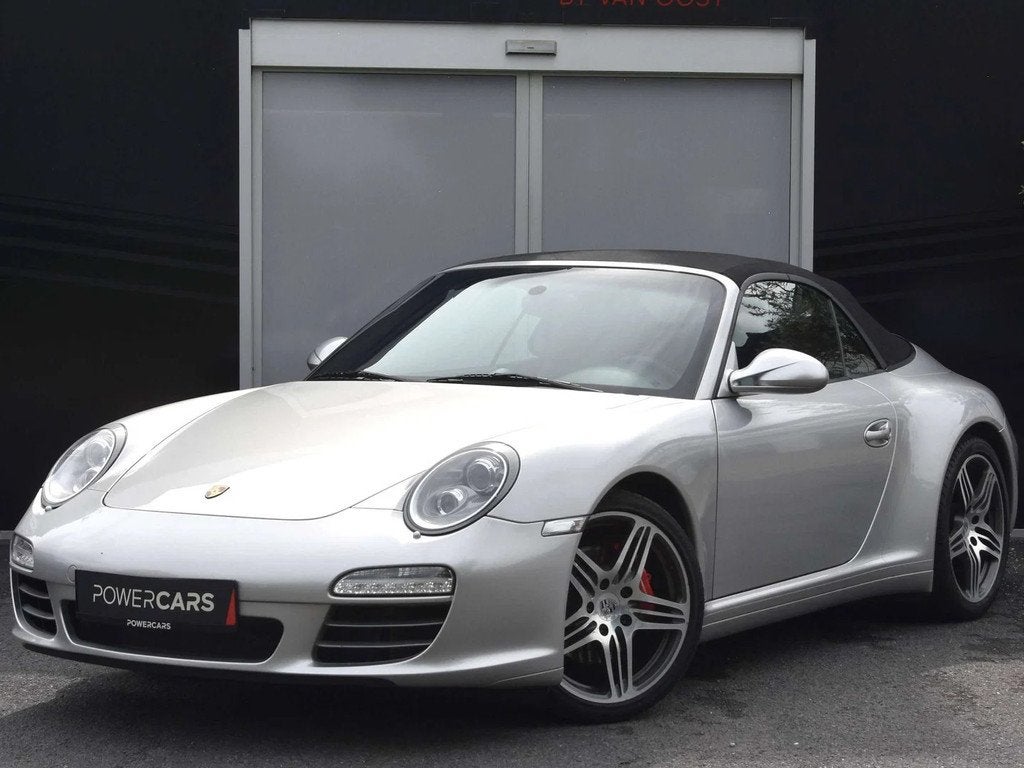 Porsche 911 997 4S Cabrio | PDK | BOSE | Volleder | Chrono |, Automaat, Gebruikt, Zwart, Cabriolet