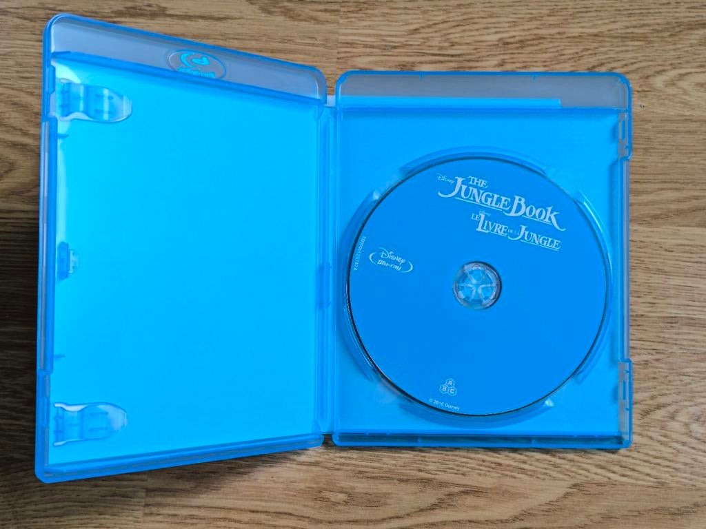 The jungle book blu ray - Disney - Bill Murray - Idris Elba, Ophalen of Verzenden