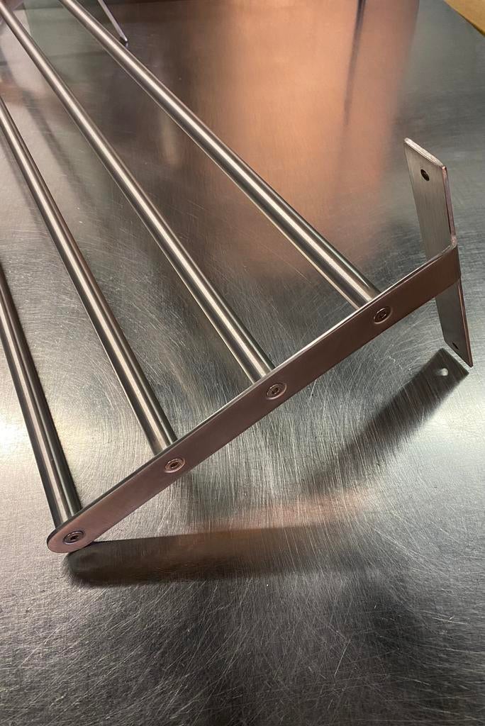 Legplank inox Ikea ( keuken/gang / badkamer ), Huis en Inrichting, Ophalen of Verzenden, Zo goed als nieuw