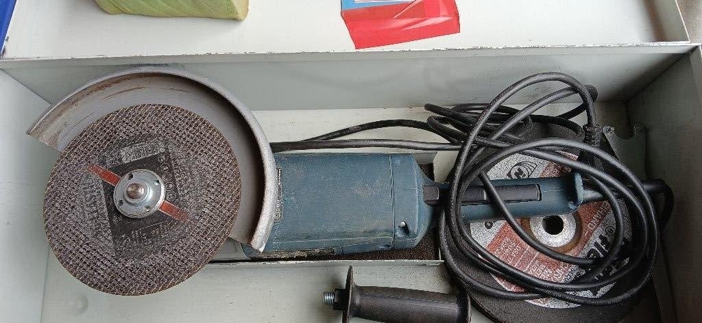 Bosh slijpschijf, Ophalen, Zo goed als nieuw, Haakse handslijpmachine