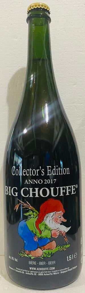 Big chouffe 2017, Verzamelen, Biermerken, Ophalen of Verzenden, Zo goed als nieuw