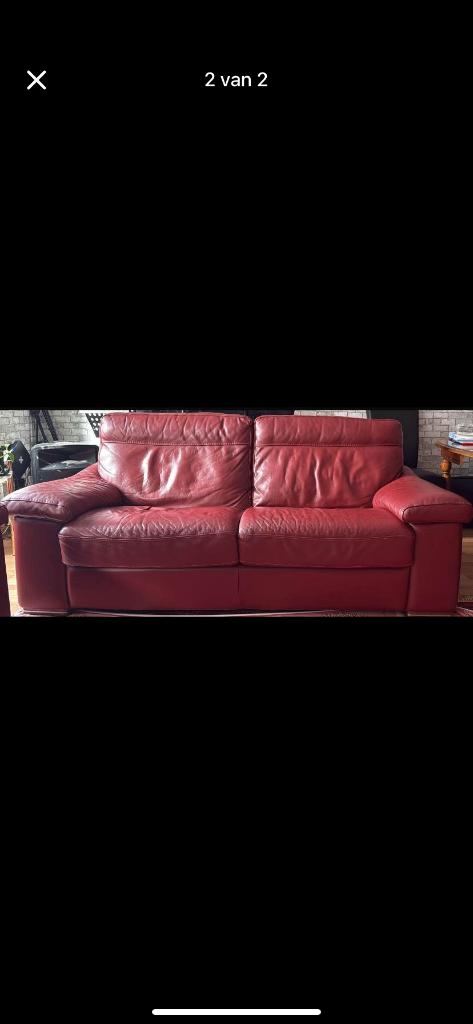 Zetel, Huis en Inrichting, Ophalen, 100 tot 125 cm, 150 tot 200 cm, Tweepersoons