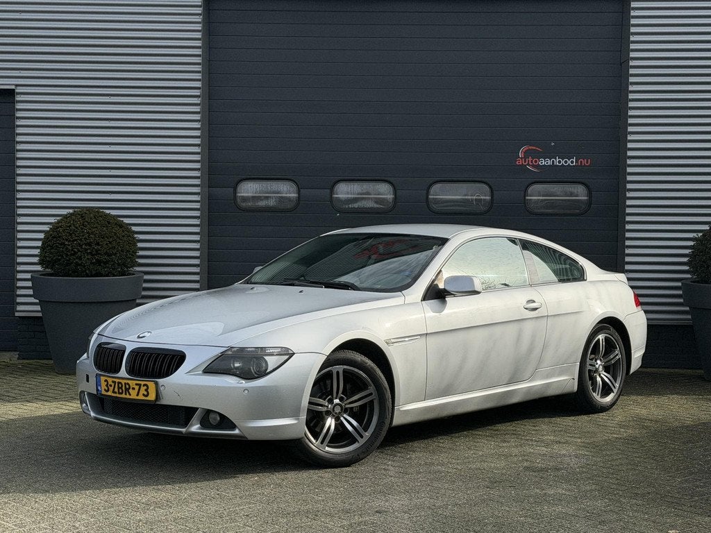 BMW 6 Serie 630i, Autos, BMW, Argent ou Gris, Série 6, Entreprise, Boîte manuelle