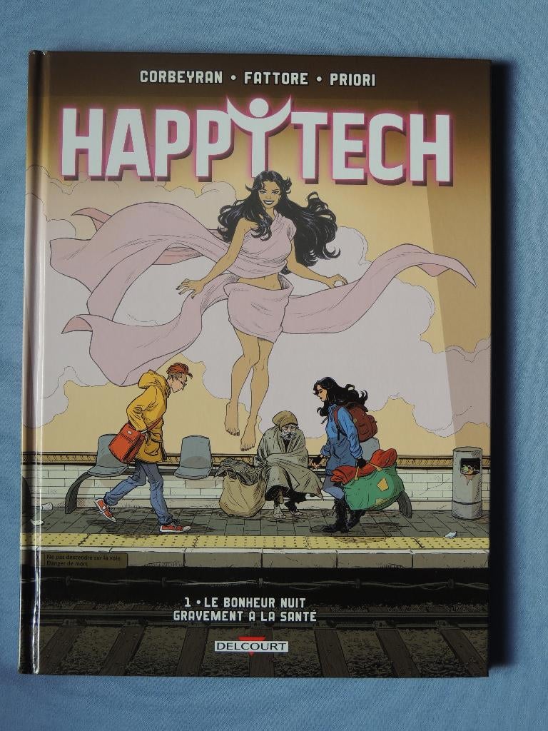 Happytech 1. Le bonheur nuit gravement à la santé EO, Eén stripboek, Ophalen of Verzenden, Zo goed als nieuw, Eric Corbeyran