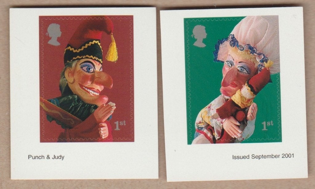 GB 2001 Punch and Judy puppets booklet only set **, Postzegels en Munten, Verzenden, Postfris
