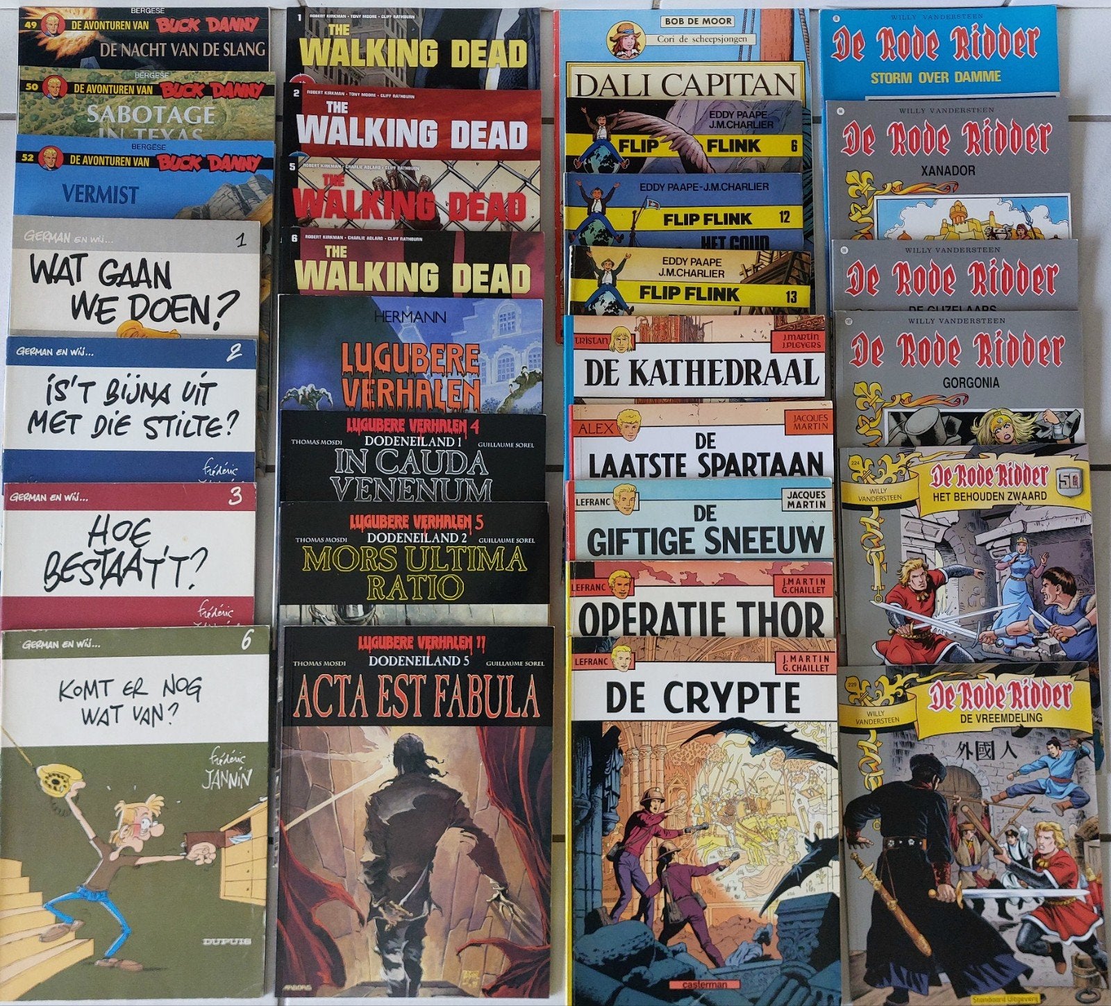 Strips Boeken Lugubere verhalen Filip Flink Tristan Alex Lef, Ophalen of Verzenden