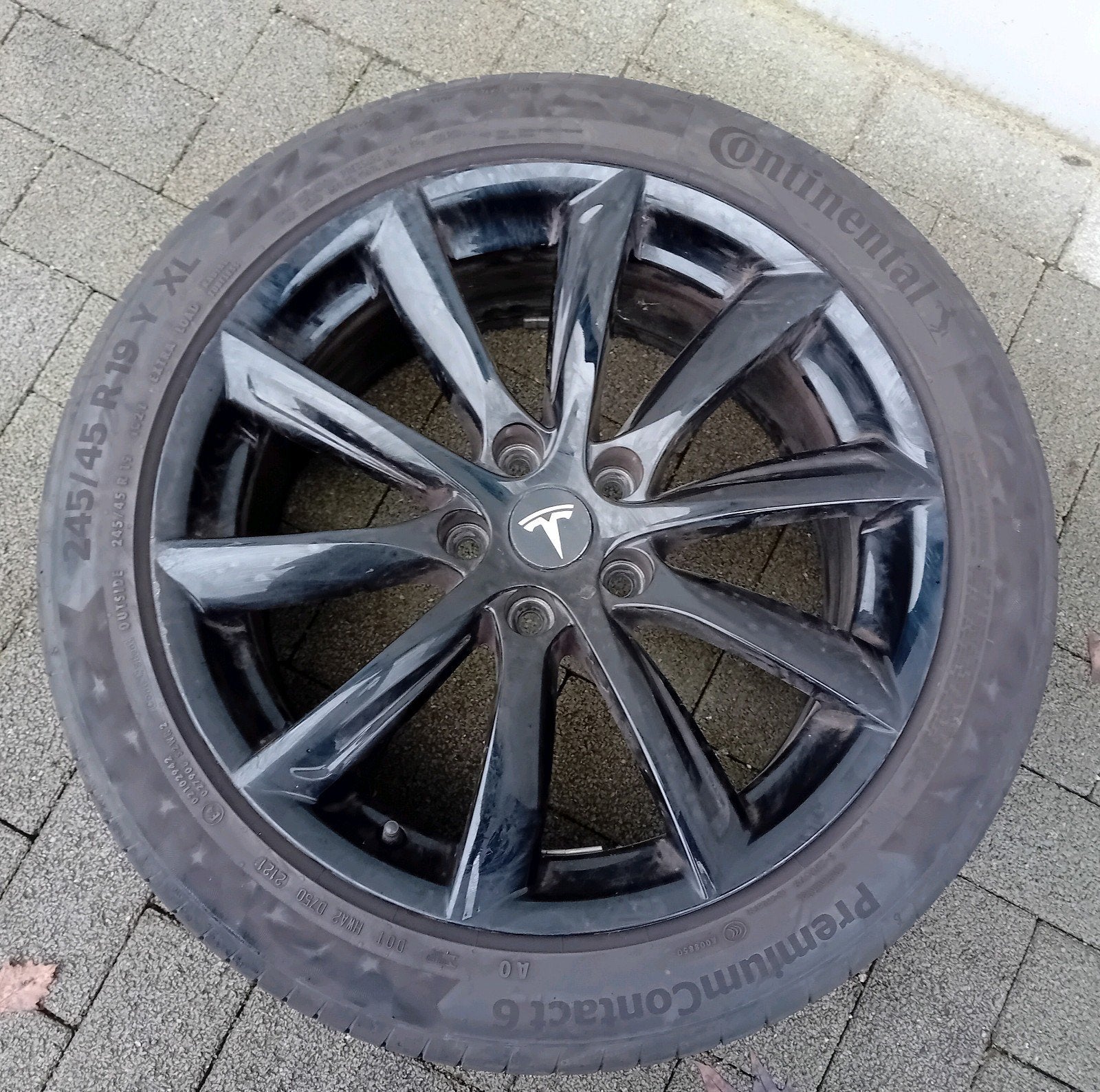 Reservewiel Tesla Model S steekmaat 5x120 19inch 5mm, Ophalen of Verzenden, Gebruikt