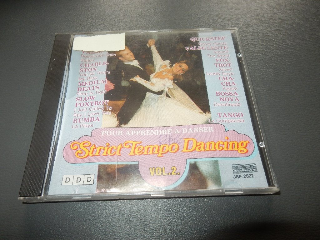 nr.2994 - Cd: strict tempo dancing vol 2, CD & DVD, CD | Autres CD, Enlèvement ou Envoi
