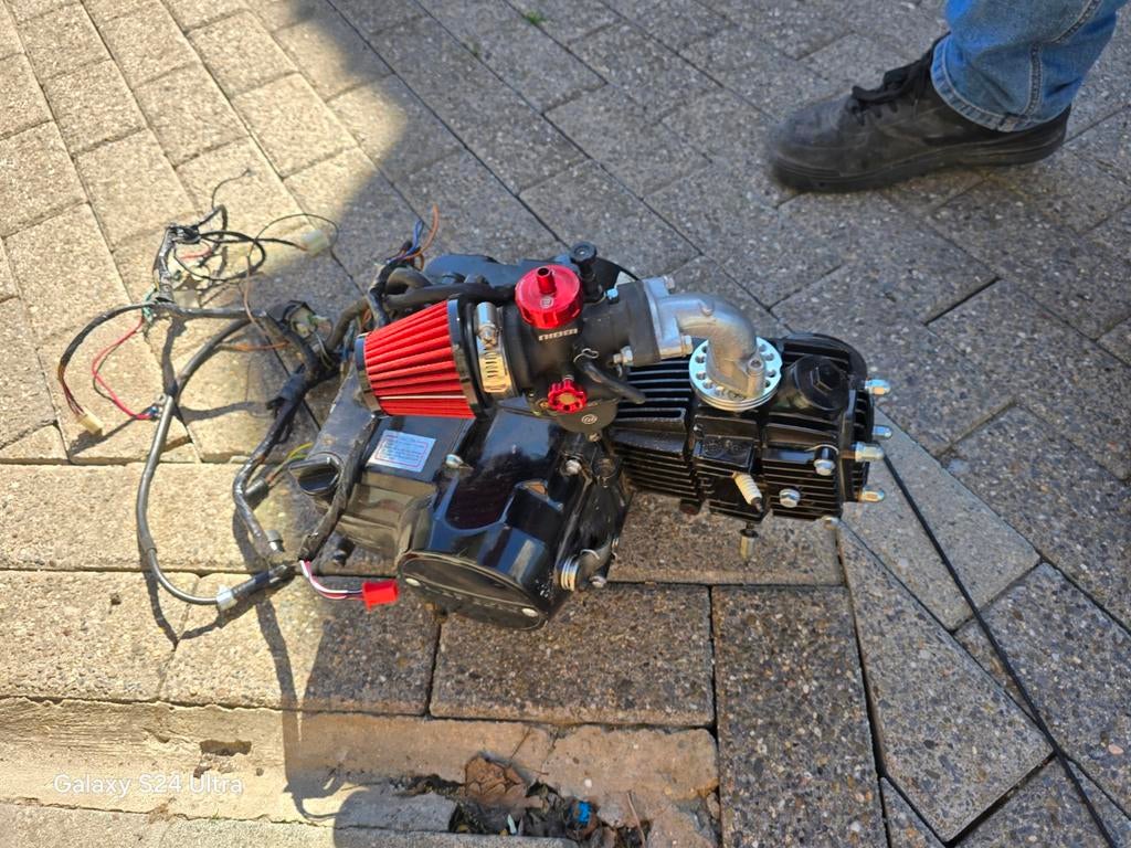 72cc lifan, Ophalen
