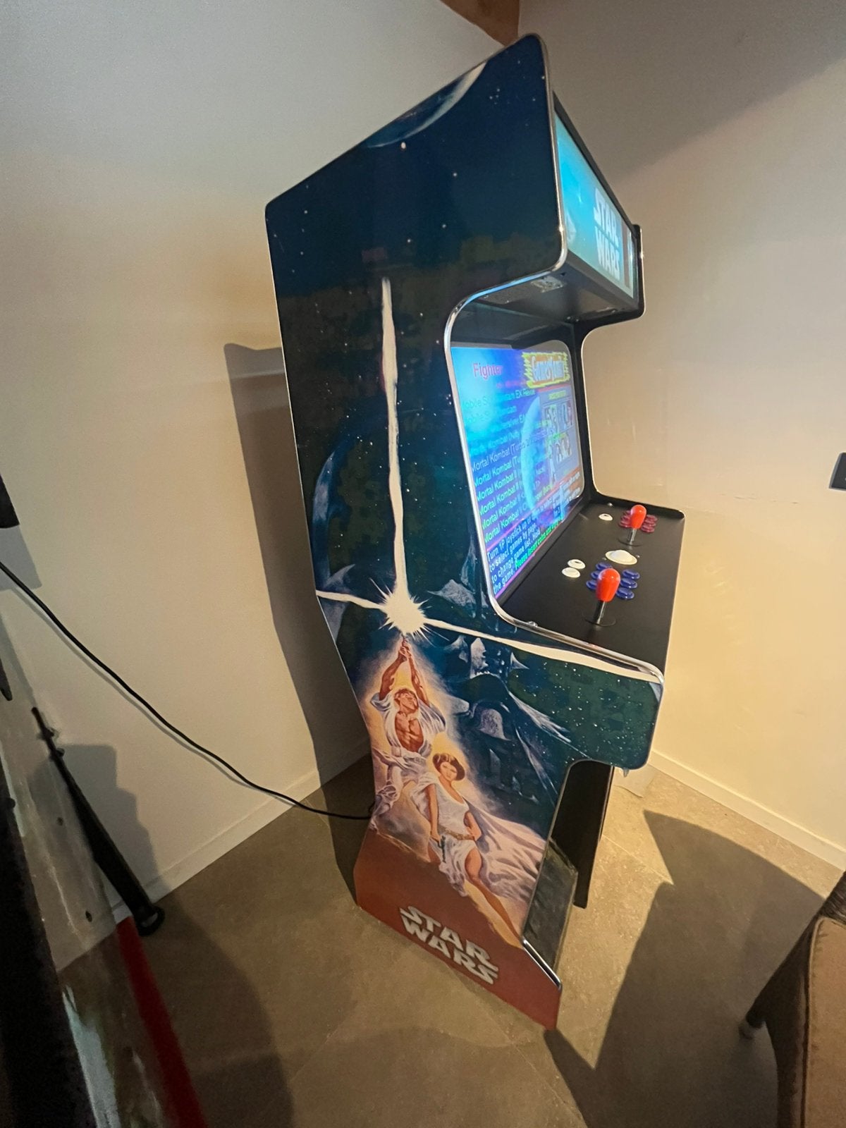 Arcade kast Star Wars thema 3500 games, Games en Spelcomputers, Ophalen, Zo goed als nieuw
