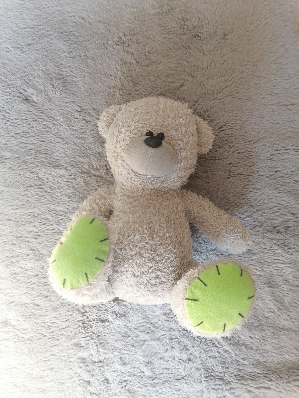 knuffelbeertje, Verzamelen, Beren en Cherished Teddies, Ophalen of Verzenden, Zo goed als nieuw, Stoffen beer, Overige merken