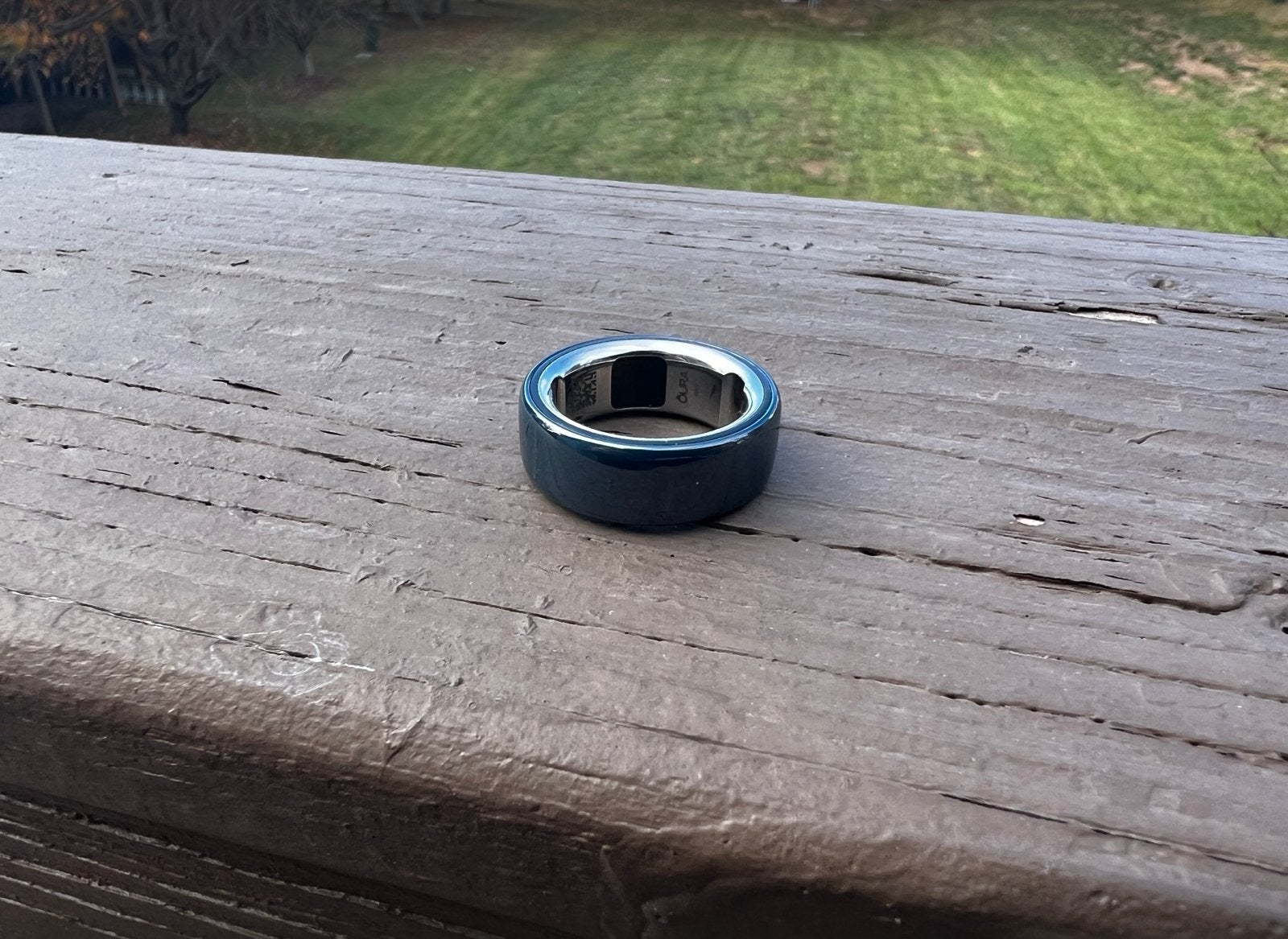 Oura ring ceramic midnight, Overige materialen, Blauw, Nieuw, Ophalen of Verzenden