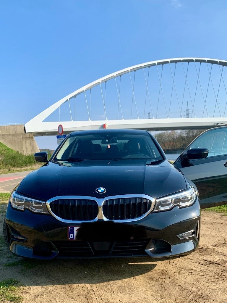 BMW 320 Diesel, Auto's, Automaat, Euro 6, Zwart, Leder