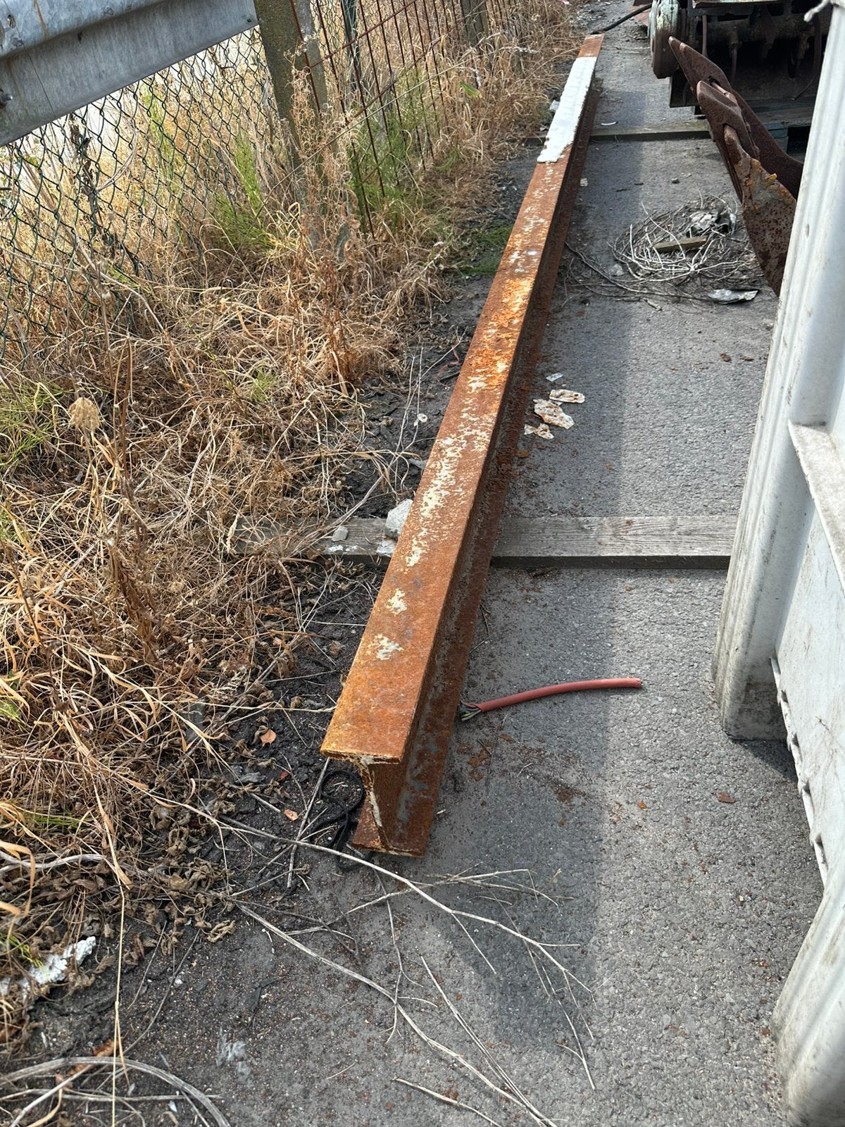 I profiel  poutrel 3,90m lang, Ophalen