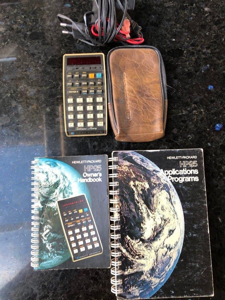 Vintage HP-25 Hewlett-Packard jaren '70, Ophalen of Verzenden, Gebruikt