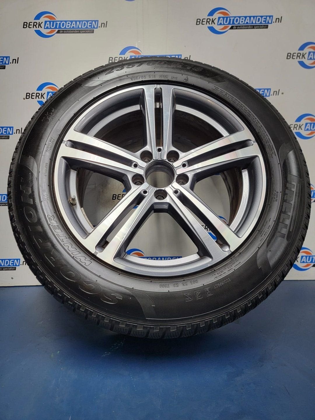 Originele Mercedes winterset 18 inch (GLC X253 C253) 5x112x6, 18 inch, Gebruikt, -, -