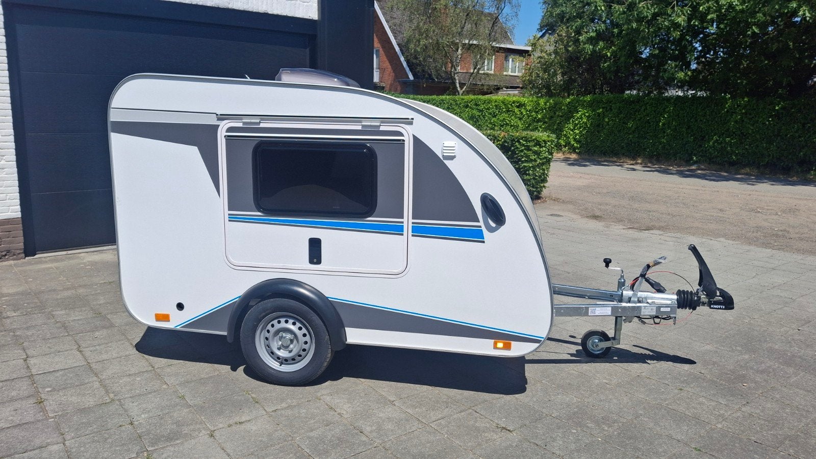 Caravan 750kg- Mini Tommy (teardrop), Caravans en Kamperen, Overige merken, Tot en met 2, Lengtebed, Overige