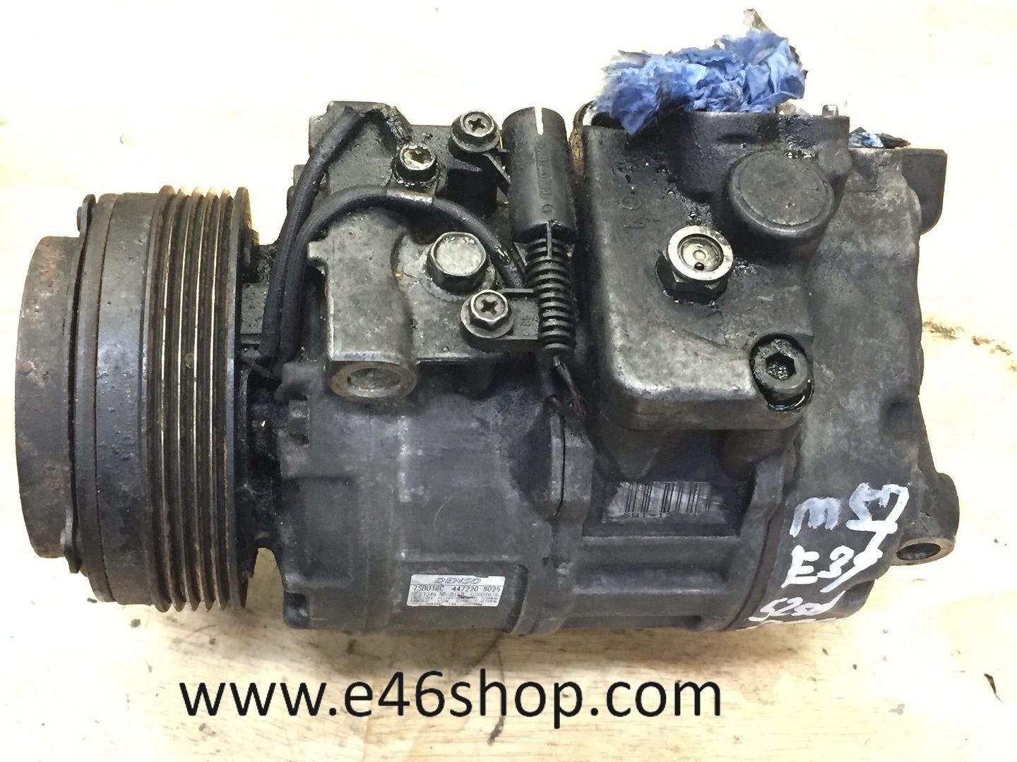 Airco pomp BMW E39 E46 E38 M57 diesel motor, Auto-onderdelen, Gebruikt, -, -, Ophalen of Verzenden