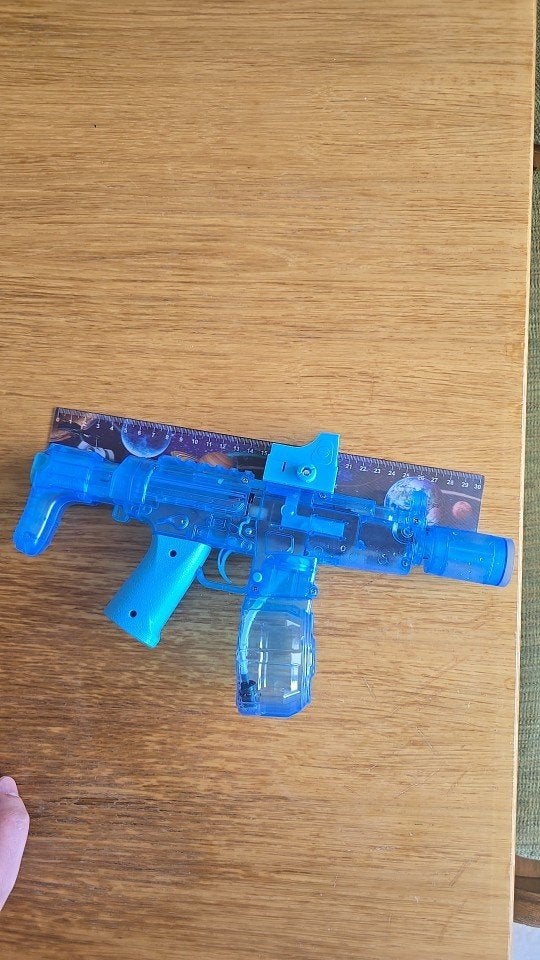 Blauw waterpistool - speelgoed geweer, Ophalen of Verzenden