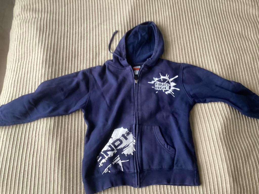 Sweat à capuche AND1 pour enfants - Taille 10, Enlèvement ou Envoi, Comme neuf, Garçon ou Fille, Pull ou Veste