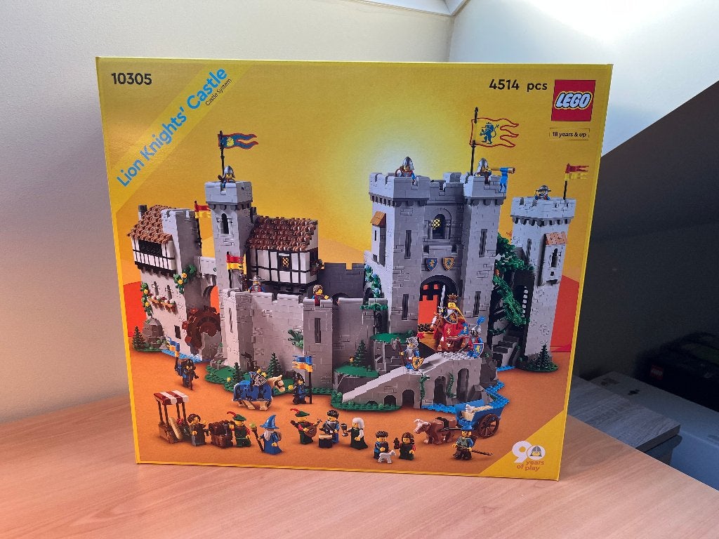 Lego Ridder kasteel set 10305, Neuf, Enlèvement ou Envoi, Lego, Ensemble complet