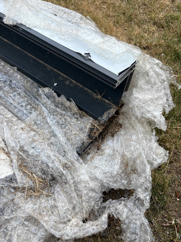traverse aluminium à donner, Ophalen, Gebruikt, 160 cm of meer, Overige typen