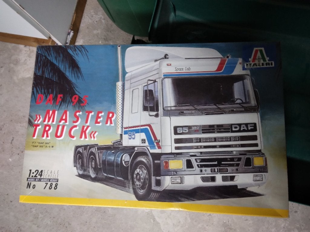 daf 95 mastertruck, Italeri, Groter dan 1:32, Nieuw, Ophalen of Verzenden
