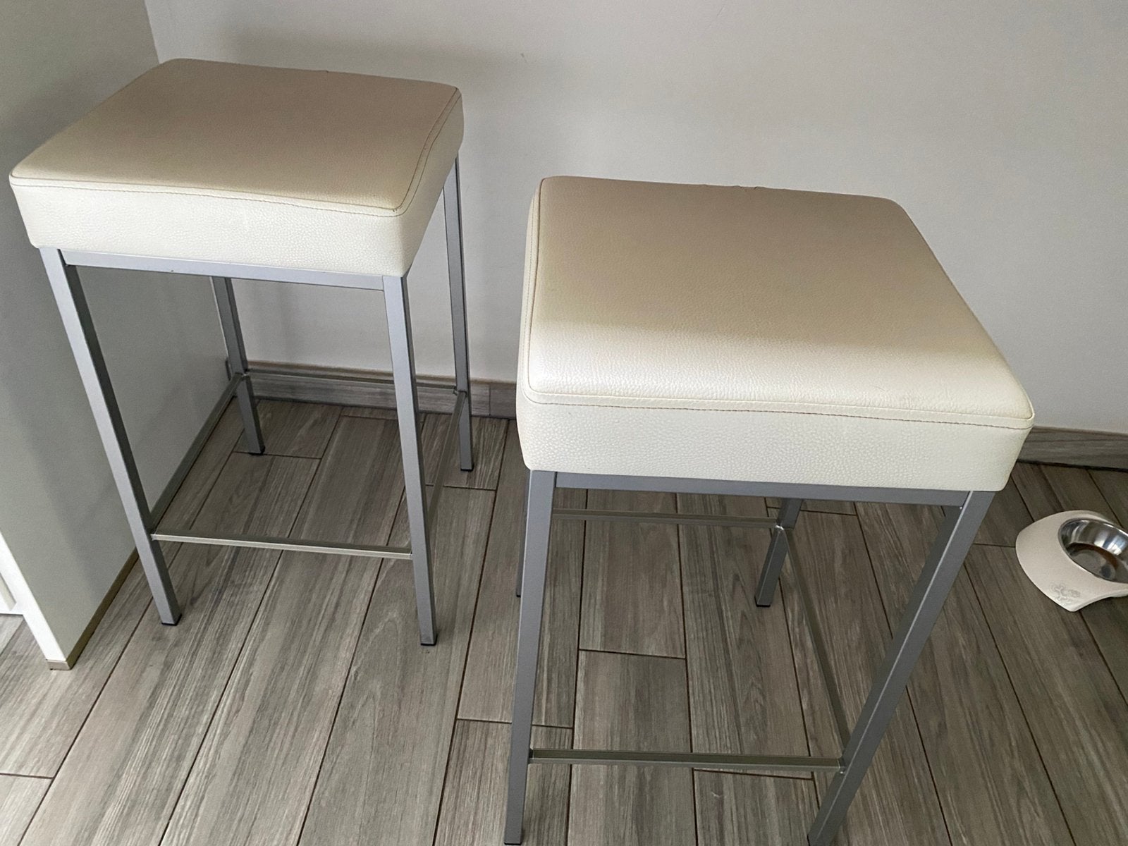 Barkrukken, Huis en Inrichting, Ophalen, Gebruikt, 60 tot 90 cm, Metaal