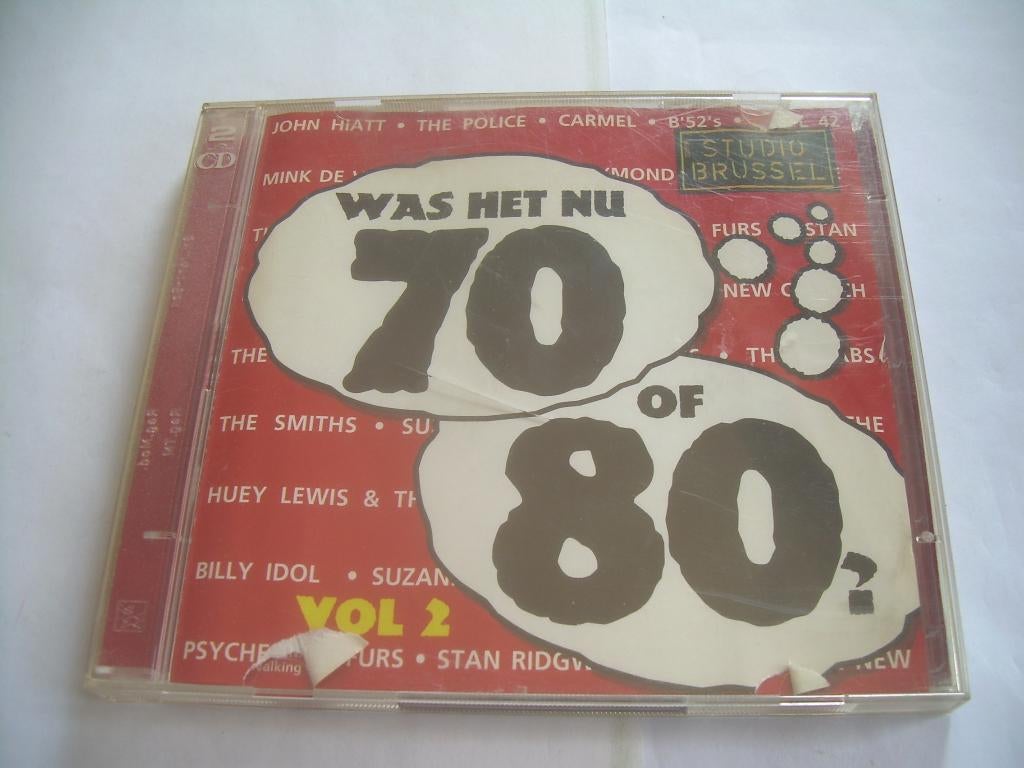 2 CD S - STUDIO BRUSSEL - ETAIT-CE 70 OU 80 - VOL 2, Enlèvement ou Envoi, Comme neuf, Pop