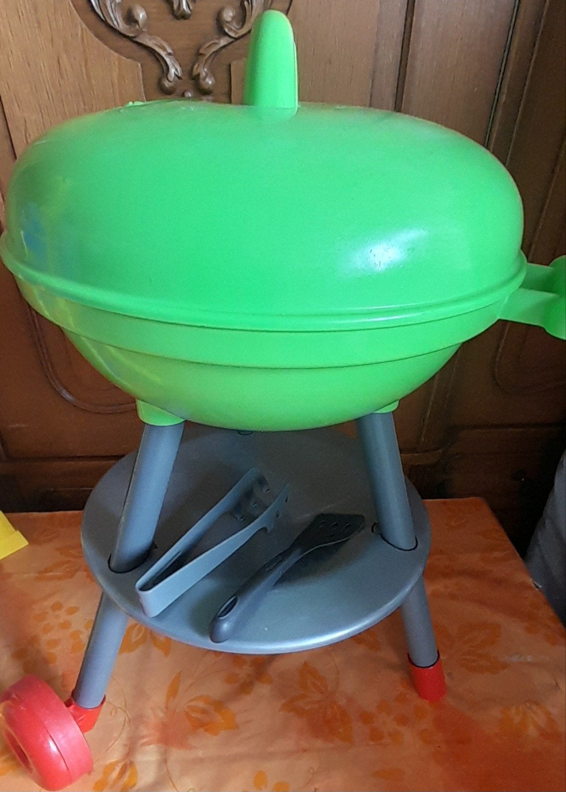 2 Speelgoed barbecue, Kinderen en Baby's, Speelgoed | Speelkeukens, Ophalen of Verzenden, Gebruikt, Kunststof, Speelkeuken-accessoire