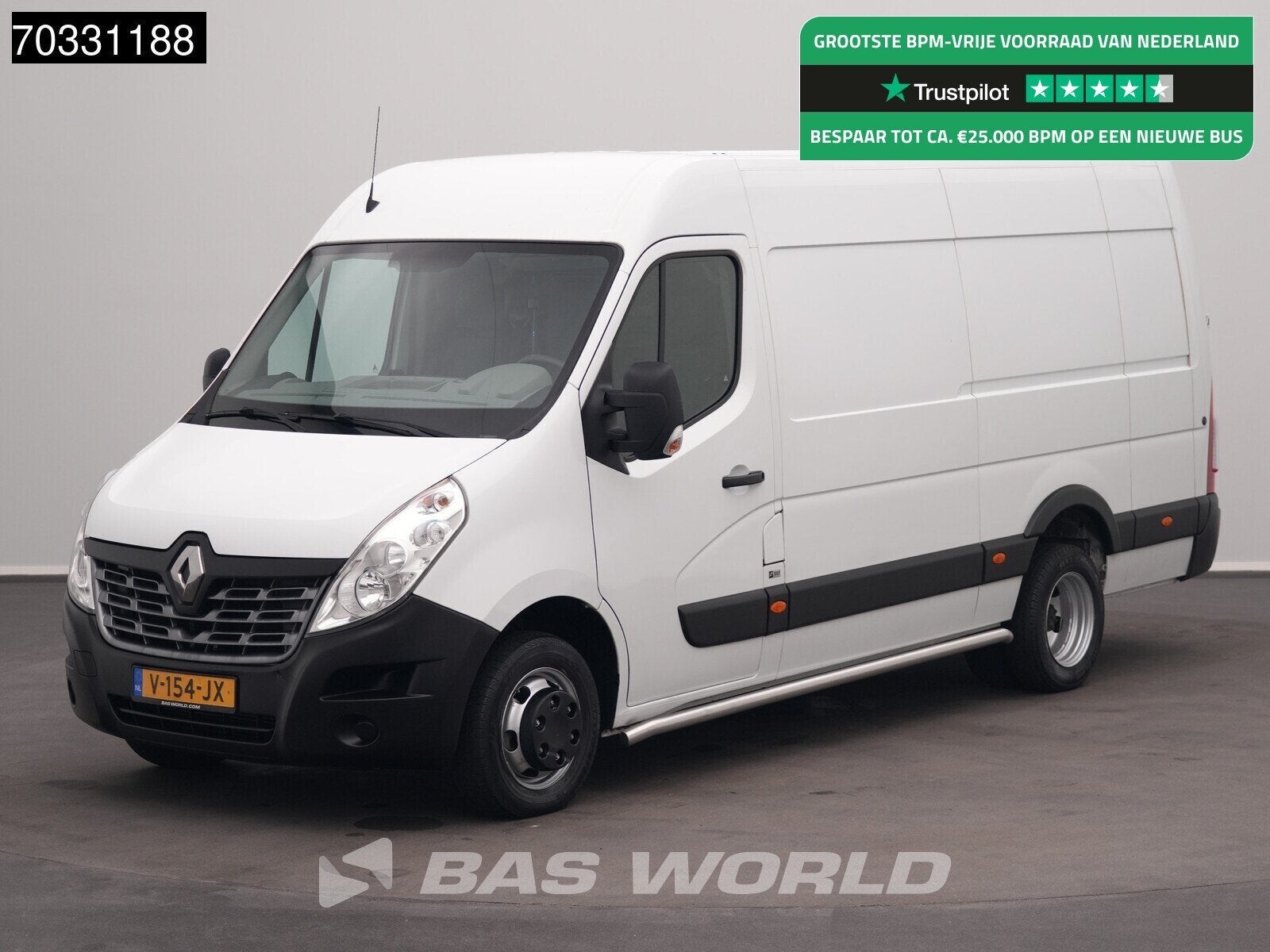 Renault Master 130PK Dubbellucht Trekhaak L3H2 Airco Cruise, Autos, Camionnettes & Utilitaires, Entreprise, Achat, Air conditionné