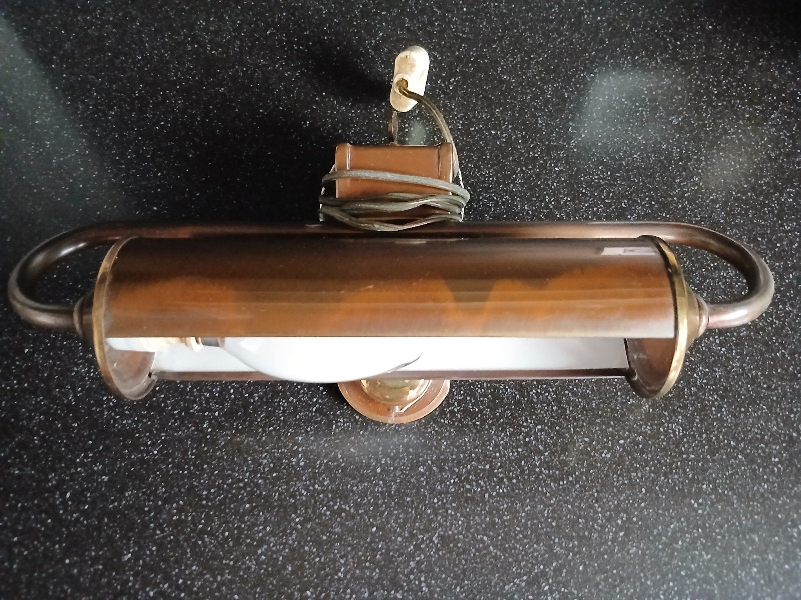 antieke schilderijlamp, Ophalen of Verzenden