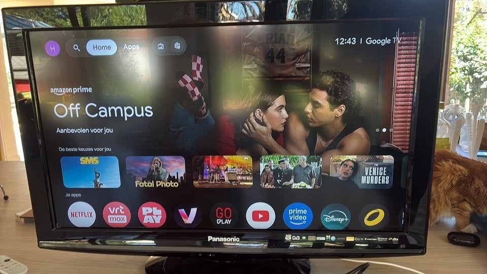 Panasonic TX-L32S10E 32" TV + Google Chromecast, Audio, Tv en Foto, Televisies, Ophalen, Gebruikt, LCD, Samsung