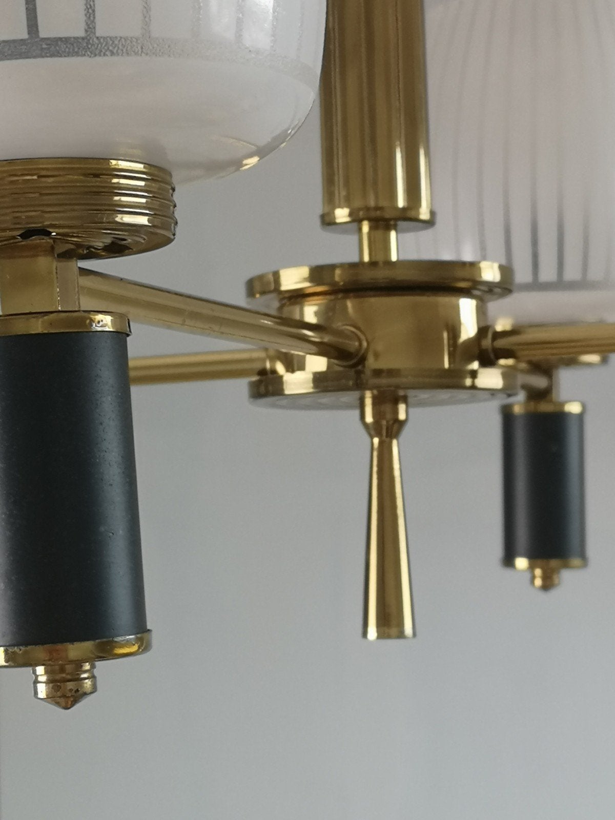 Prachtige Mid-century hangluster, Antiek en Kunst, Ophalen of Verzenden