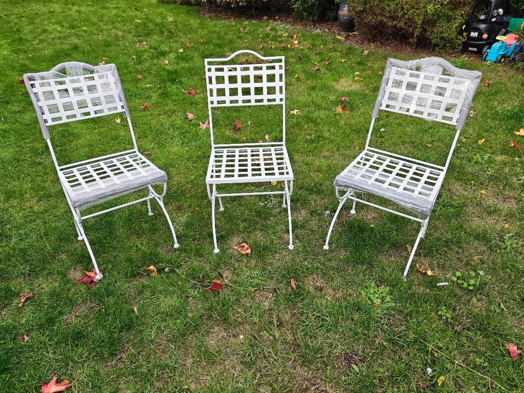 3 Nieuwe Manutti Tuinstoelen – Design & Topkwaliteit, Enlèvement, Neuf, Métal