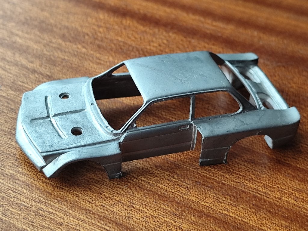 Kit Métal 1/43 Minichamps Model 10 BMW 320 Gruppe 5 1977, Enlèvement ou Envoi, Utilisé, Voiture, MiniChamps