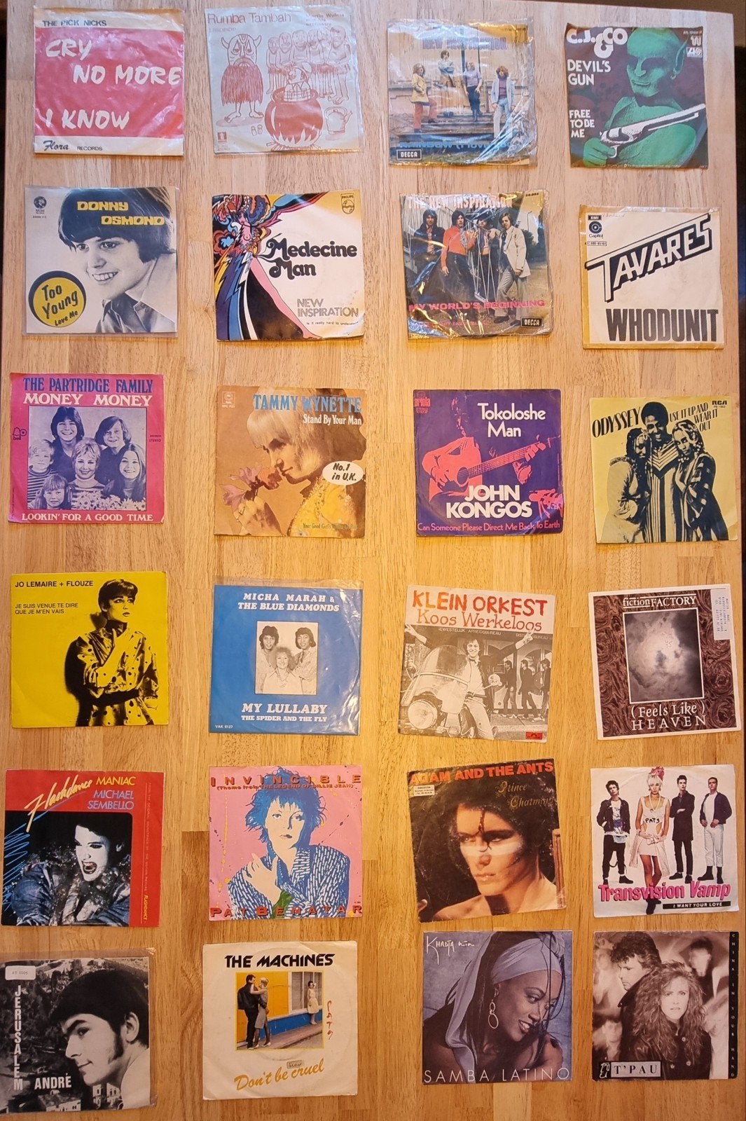 Lot singles te koop, Cd's en Dvd's, Ophalen of Verzenden, Gebruikt, 7 inch