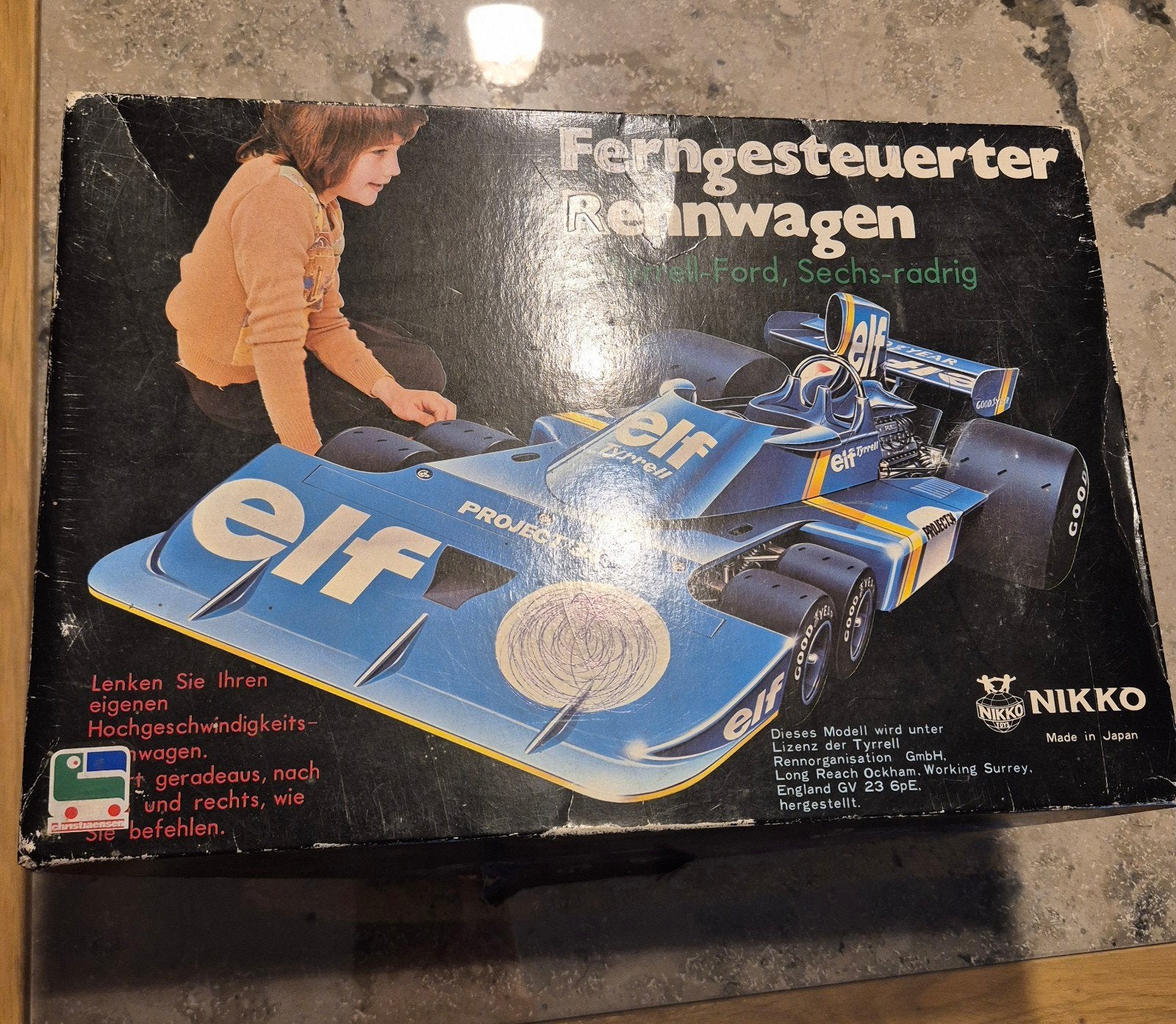 Nikko RC formule auto jaren 70 compleet., Ophalen