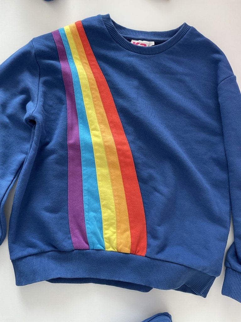 Pull bleu de K3 taille 128 en parfait état !, Enlèvement ou Envoi, Pull ou Veste, K3, Comme neuf