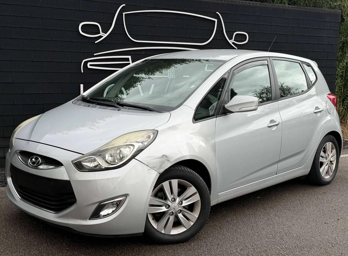 Hyundai ix20 1.4i * LPG LPG* AIRCO+JANTES+EURO 5, Argent ou Gris, Boîte manuelle, Berline, Hyundai