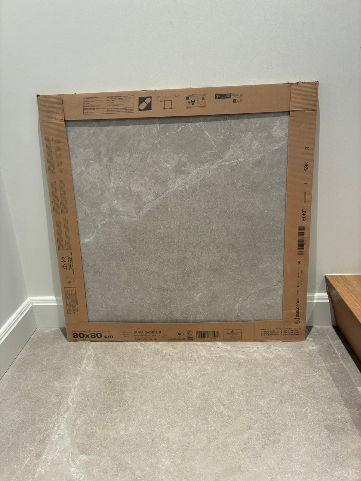Vloertegels 80x80 Provenza Eureka Sabbia, Neuf, 60 cm ou plus, Carrelage de sol, Céramique