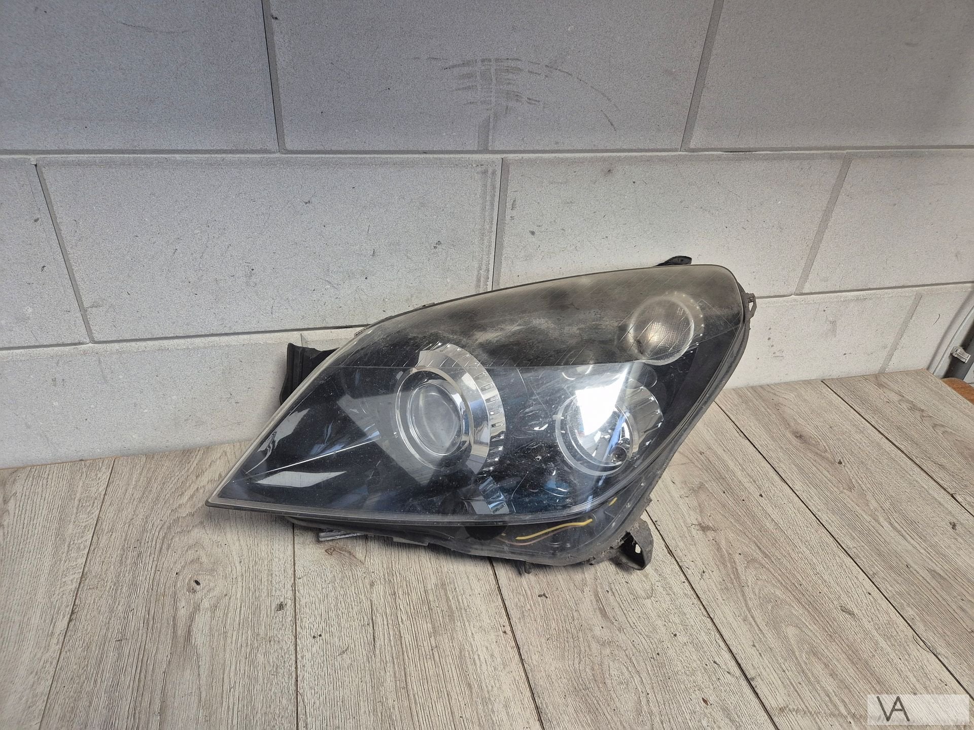 Koplamp links xenon van Opel Astra H 2004 - 2010 1 oor af, Auto-onderdelen, Verlichting, Gebruikt, -, -, Opel