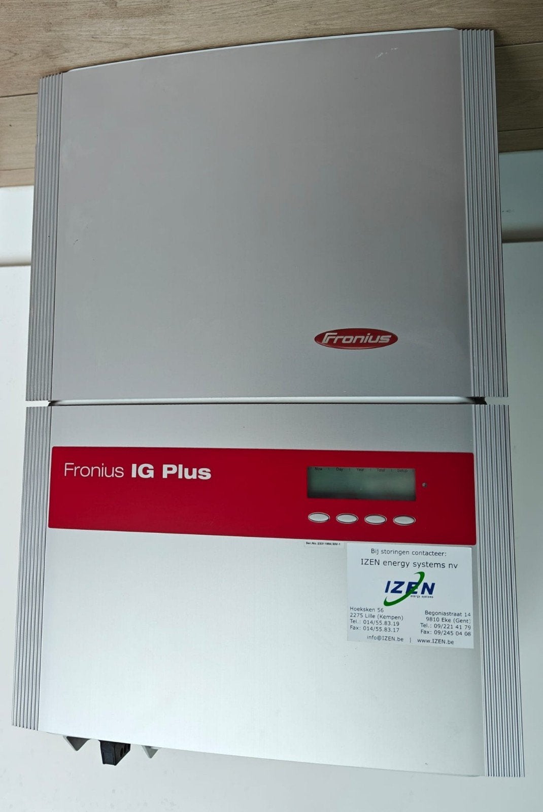 Omvormer PV- panelen Fronius IG Plus, Bricolage & Construction, Panneaux solaires & Accessoires, Enlèvement, Utilisé