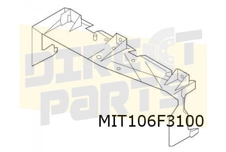 Renault 5 Super/Express II (8/91-) (1.9D) radiateur OES ! 60, Autos : Pièces & Accessoires, Neuf, -, -, Mitsubishi