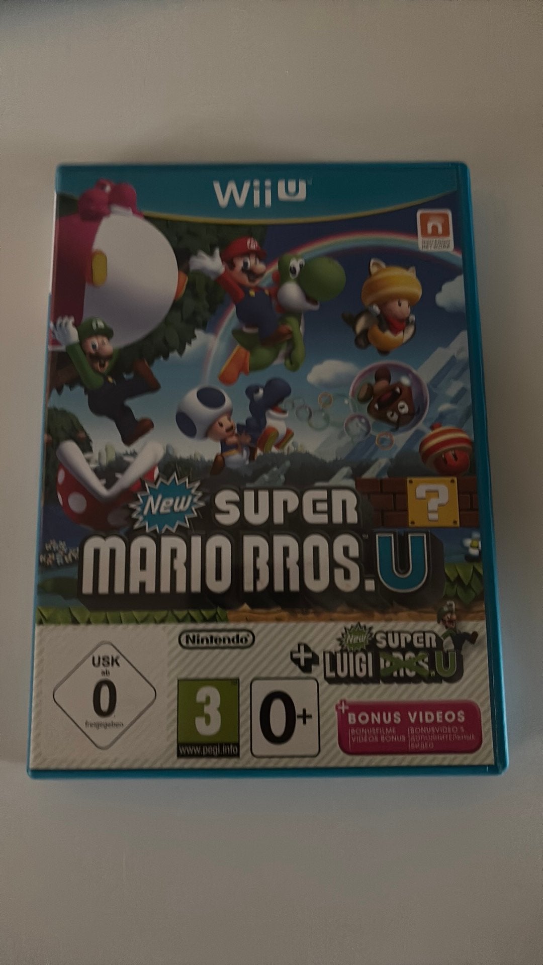 Super mario brosse.U+ super luigi, Games en Spelcomputers, Games | Nintendo Wii U, Ophalen of Verzenden, Zo goed als nieuw