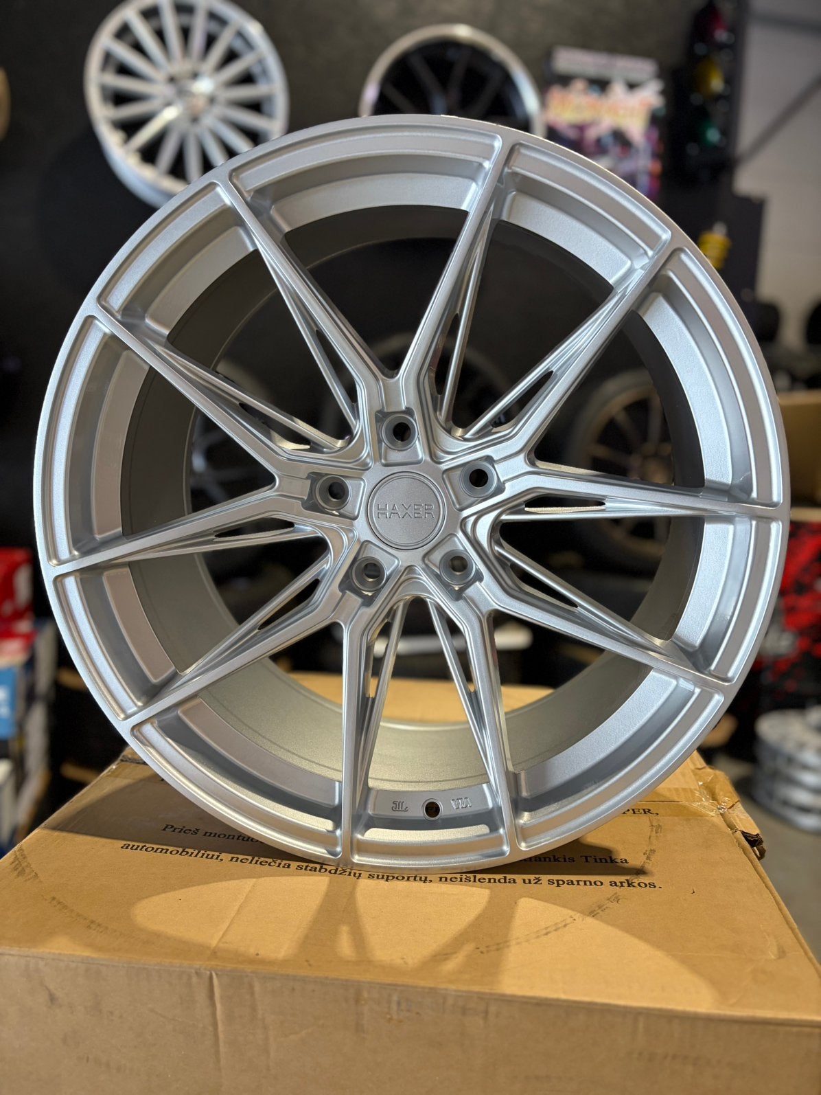 19” haxer hx036 silver, Enlèvement