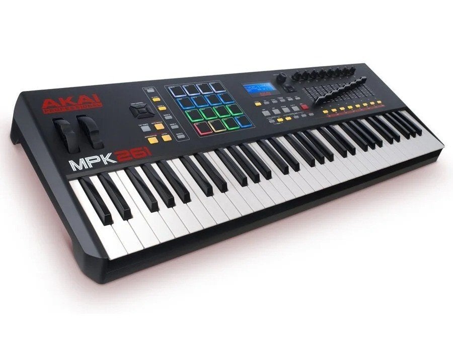 Akai MPK261 midi controller keyboard, Muziek en Instrumenten, 61 toetsen, Nieuw, Aanslaggevoelig, Ophalen
