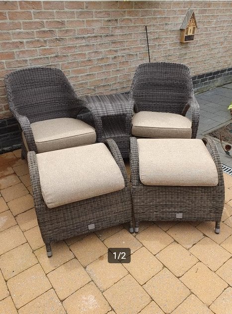 2-persoons tuinzetel, Ophalen