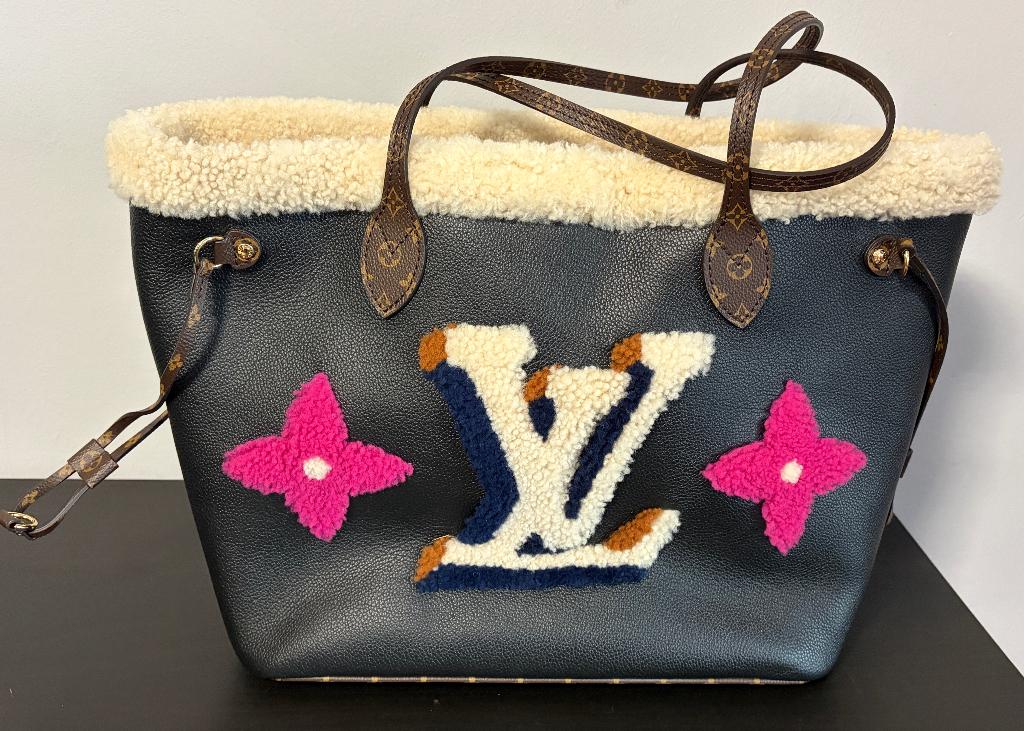 Sac Louis Vuitton Neverfull MM Edition Limitée Neuf, Enlèvement, Neuf, Autres couleurs, Sac à main